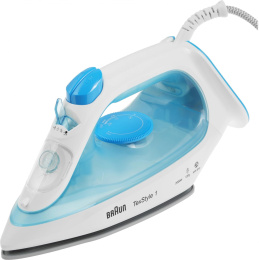 Утюг Braun SI1050BL, 2000Вт, голубой [0127407003]