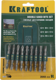 Набор бит Kraftool 26060-H10,  9шт