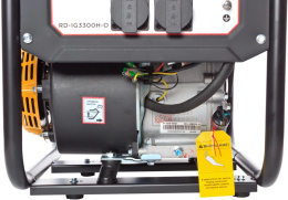 Бензиновый генератор REDVERG RD-IG3300H-O, 220 В, 3.3кВт [rd-ig3300h-о]