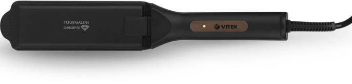 Щипцы Vitek VT-8407 45Вт черный макс.темп.:225С покрытие:турмалиновое