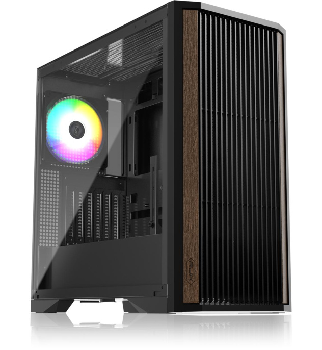 Корпус без блока питания/ Case Raijintek AGOS MAX, Midi-Tower, TG, 1x140mm ARGB, 2xUSB 3.0 + 1xUSB 2.0, E-ATX, ATX, mATX, mITX Black (0R20B00259)