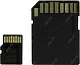 Карта памяти Qumo QM2GMICSD microSD 2Gb + microSD-- SD Adapter