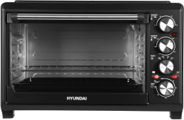 Мини-печь Hyundai MIO-HY086 38л. 1600Вт черный