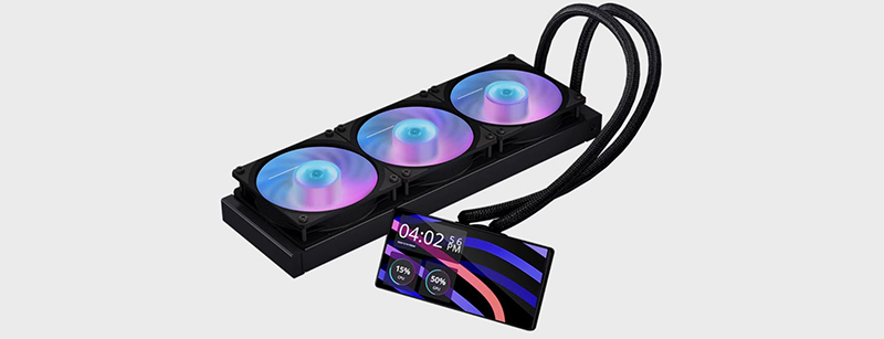 Cooler Master выпустила необычную СЖО со «смартфонным» дисплеем