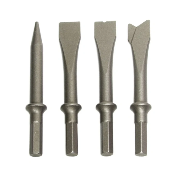 Набор зубил 4 шт для пневмомолотка AIST 91510070 00-00009411