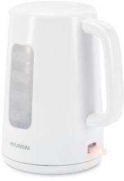 Чайник электрический Hyundai HYK-P3501 2.5л. 2200Вт белый корпус: пластик