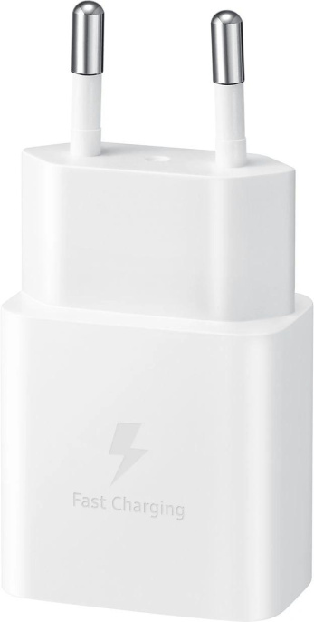 Сетевое зарядное устройство Samsung EP-T1510,  USB-C, USB-C, 15Вт, 2A, белый [ep-t1510xwegeu]