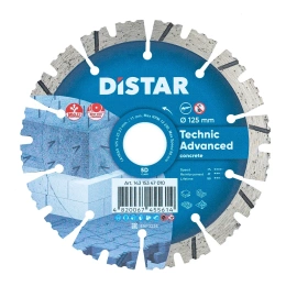 Диск алмазный сегментный по армированному бетону Technic Advanced (125х22.2 мм) DiStar 14315347010
