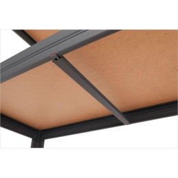 Стеллаж ПРАКТИК SBL 180KD металл, 1803x750x350мм антрацит [s24499371109]