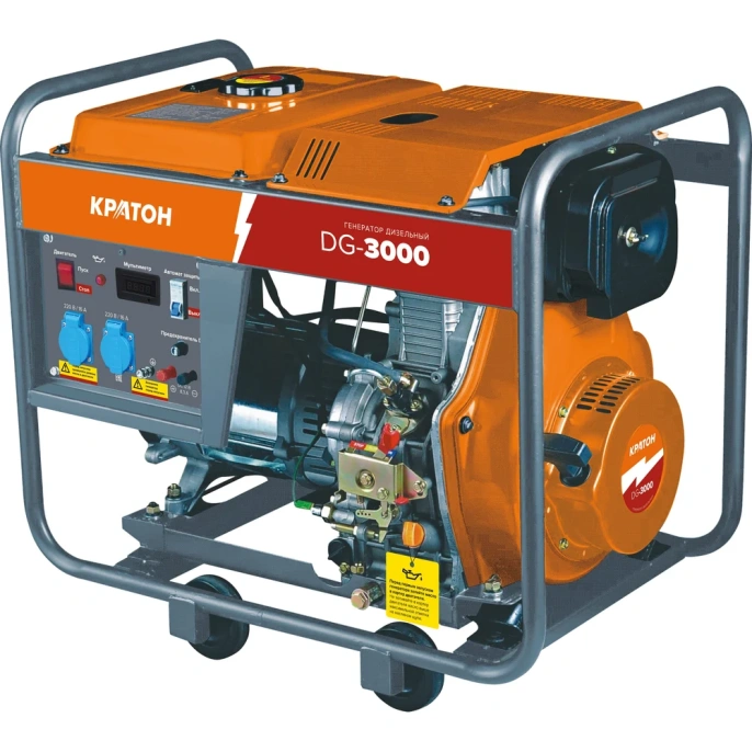 Генератор дизельный КРАТОН DG-3000 3 08 02 025