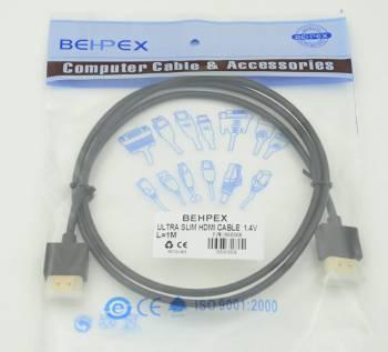 Кабель аудио-видео HDMI m /HDMI m 1м. позолоч.конт. черный (4760445)