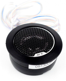 Колонки автомобильные ACV TWM-13 40Вт 89дБ 4Ом 2.6см 1дюйм ком.:2кол. твитер однополосные