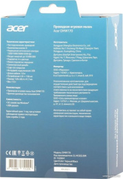 Мышь Acer OMW170 черный оптическая 3200dpi USB 6but ZL.MCEEE.00R