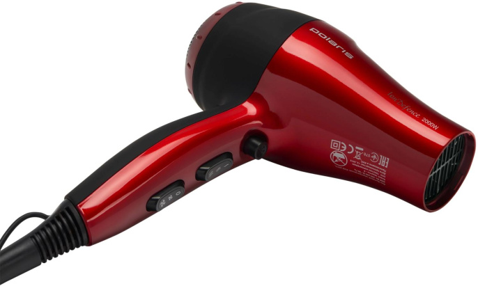 Фен Polaris PHD 2077i 2000Вт фиолетовый/черный