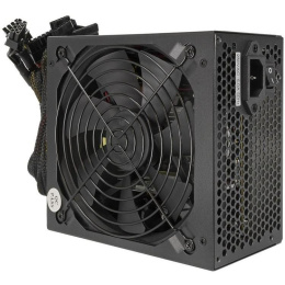 CROWN Блок питания CM-PS500W PRO ATX, 500W, 80 PLUS SILVER 89%, APFC 20+4in 500mm, длина корпуса 140мм, FAN120, SATA*6, PATA*6, 4+4pin, 6+2pin PCI-E*4, кабель 1.2v, картонная упаковка