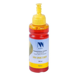  Чернила NVP универсальные на водной основе для Сanon, Epson, НР, Lexmark 100 ml Yellow (NV-INK100UY)