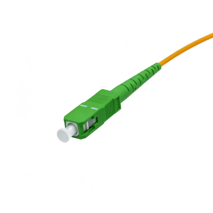 Оптический патчкорд NEOMAX NMO-SC/APC-SC/APC-SM-1M SC/APC-SC/APC, OS2, Singlemode, Simplex, 9/125, LSZH, Yellow, 1м