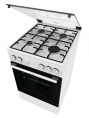 Плита Газовая Gorenje GGI5A21WH белый стеклянная крышка реш.сталь