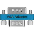 Адаптер переходник Vention VGA 15M/ VGA 15M (DDBI0)