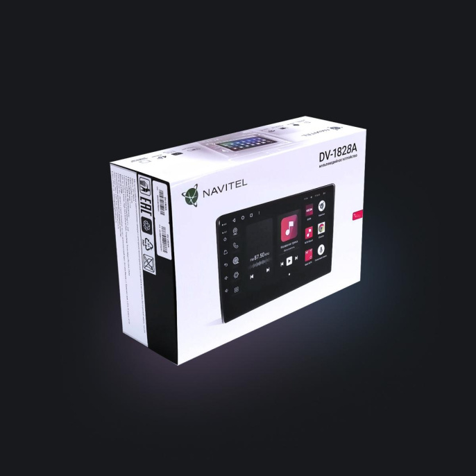 Автомагнитола Navitel DV-1828A 2DIN 4x45Вт v5.0 6144Mb 10" 2 NV_DV-1828A