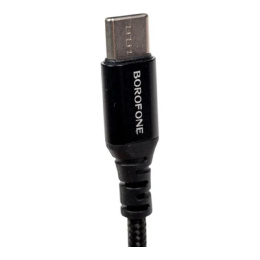  BOROFONE BX54/ USB кабель Type-C/ 1m/ 3A/ Нейлон/ Black