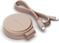 Переносное зарядное устройство Satechi Qi2 OntheGo 2-in-1 Wireless Charger. Цвет: нежно-розовый (ST-QTG21R)