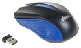 Беспроводная компьютерная мышь RITMIX RMW-555-BLACK/BLUE полноразмерная мышь, беспроводная радио, сенсор оптический 1000 dpi, 3 кнопки, колесо с нажатием, цвет черный/синий