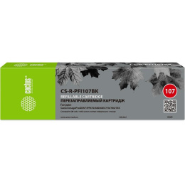Картридж Cactus CS-R-PFI107BK, черный / CS-R-PFI107BK