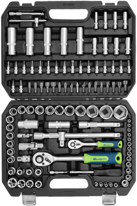 Набор инструментов Сибртех 13389 108 предметов жесткий кейс