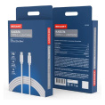 Rexant 18-1129 Кабель Lightning – Type-C 3A, 1м, ПВХ, белый