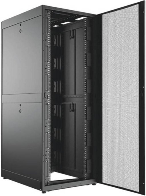 Шкаф коммутационный C3 Solutions C3.RF4209 напольный 42U 800x1200мм пер.дв.перфор. 2 бок.пан. задн.дв.перфор.2-хст. 1500кг черный 1200мм 170кг 1982мм сталь укомплектованный