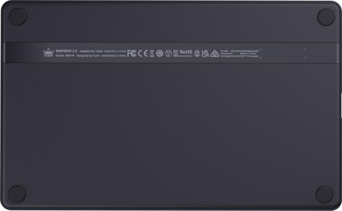Графический планшет HUION Inspiroy H641P, черный [h641p black]