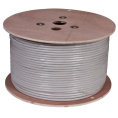 Rexant 02-0302 Кабель витая пара U/UTP, CAT 6A, ZH нг А -HF LSZH , 4х2х0,57 мм, 23AWG, INDOOR, SOLID, серый, 305м PRO