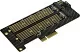 Espada Контроллер PCI-Ex4, M.2 1port B key +1port M key (PCIe2M2) (45238)