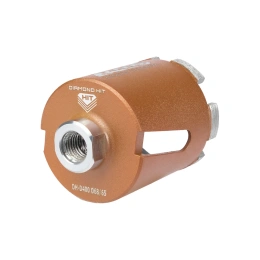 Сверло алмазное для подрозетников DH-D400 (68/65 мм; M16; 6 сегментов) Адель ДУУ00005759