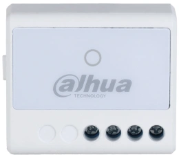 Реле Dahua DHI-ARM7012-W2 беспроводное, двусторонняя связь, алгоритм шифрования AES128, 1 релейнный выход, NO/NC 100–240 VAC, до 13A