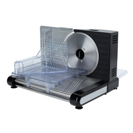 Ломтерезка RAGEX R2101-000 с регулировкой толщины нарезки, 160 Вт, черный