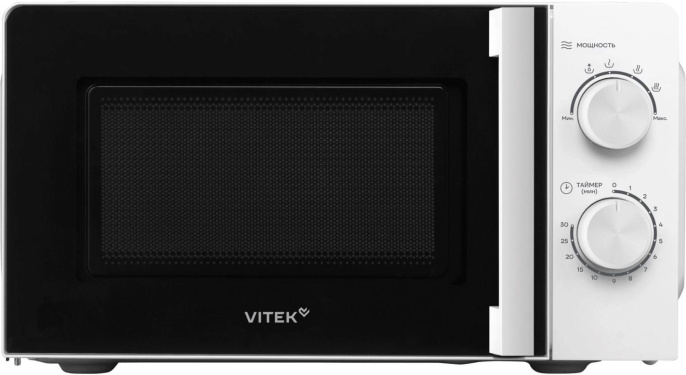 Микроволновая Печь Vitek VT-MW0120 20л. 700Вт белый/серебристый