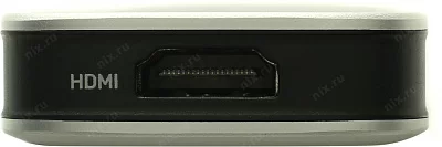 USB-хаб Kingston Nucleum C-HUBC1-SR-EN Кабель-адаптер USB-C - HDMI (F)+2xUSB3.0+2xUSB-C+SD/microSD Card Reader