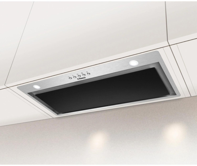 Вытяжка встраиваемая Hansa OMP6242BIH серебристый управление: кнопочное 1 мотор