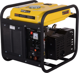 Бензиновый генератор Huter DN 5000iW, сварочный, 220 В, 4.5кВт [64/1/93]