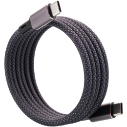 Кабель Magssory CBL001 USB-C 60W 1.2м Серый CBL001g