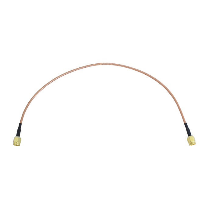 Пигтейл SMA-male - SMA-male 30 см, кабель RG-316