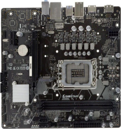 Материнская плата Biostar H610MS , Socket LGA 1700, Intel H610, mATX, Ret