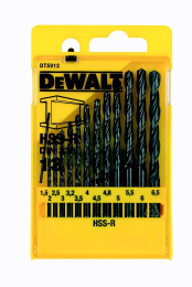 Набор сверл DeWALT DT5912-QZ,  по металлу,  цилиндрический,  13шт