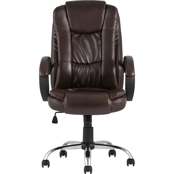 Кресло руководителя Стул Груп TopChairs Atlant, коричневое D-430 brown