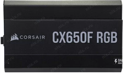 Corsair CX650F CP-9020217-EU CX650F 80+ gold (24+4+4pin) APFC 120mm fan 6xSATA Cab Manag RTL