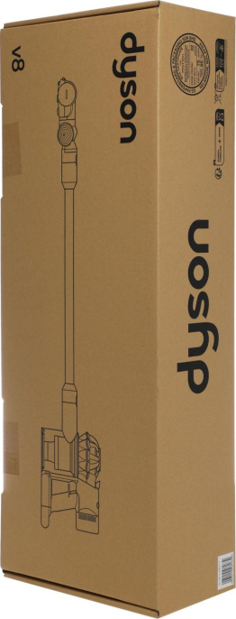 Пылесос Dyson V8 SV25 425Вт серый/никель 446969-01