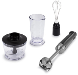 Блендер DOMFY DSM-HB401,  погружной,  серебристый/черный
