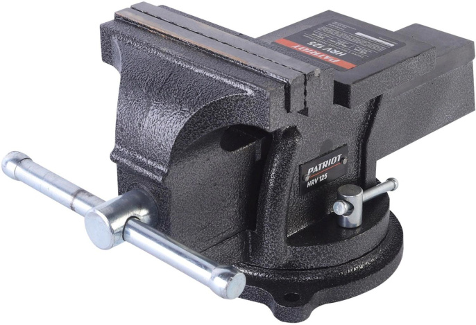 Тиски Patriot HRV 125, 6800грамм [770000013]